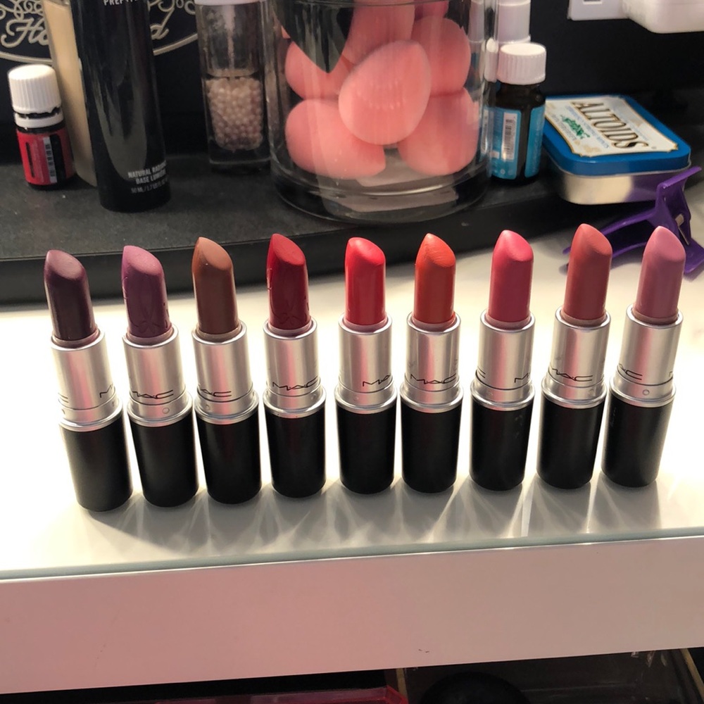 Mac lipsticks MINT 9 shades